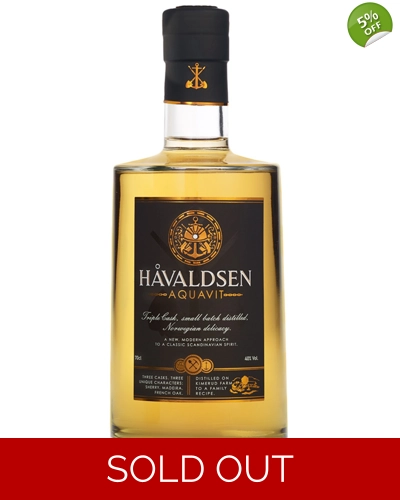 Havaldsen Triple Cask Aquavit 70cl